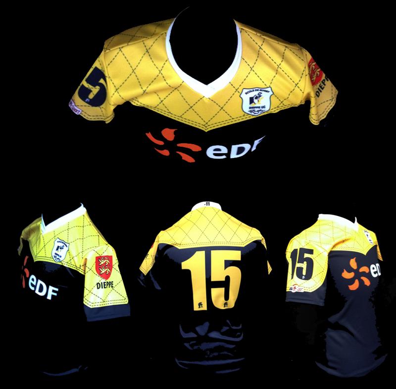Maillots Rugby Dieppe -11