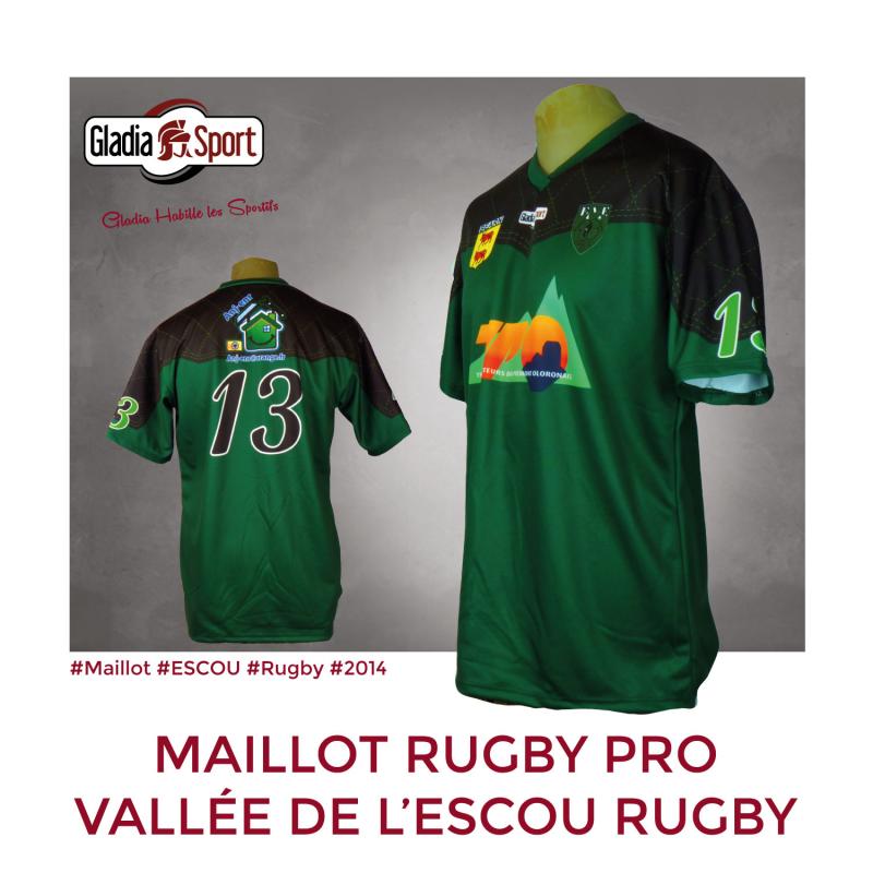 Maillot Pro Rugby - ESCOU