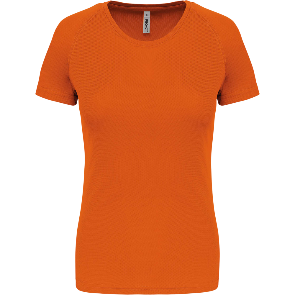 Tee-Shirt sport homme 140gr col rond manches courtes Rouge/jaune TT_PA436_03