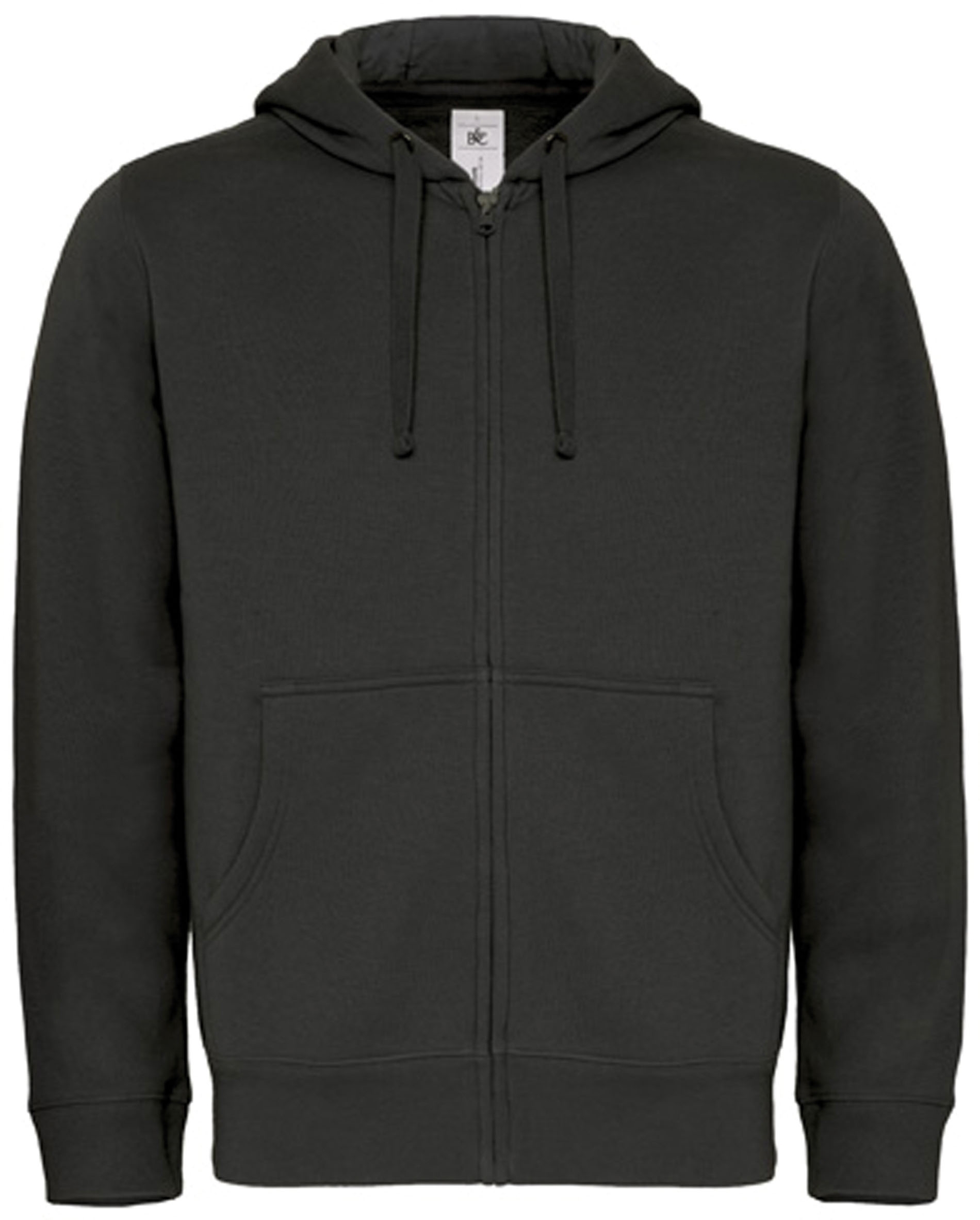 SWEAT-SHIRT HOMME ZIPPÉ CAPUCHE Black- Gladiasport