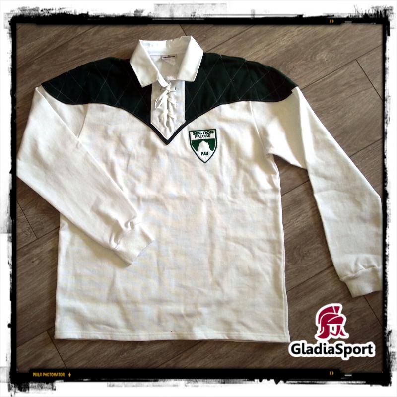 maillot rugby vintage section paloise